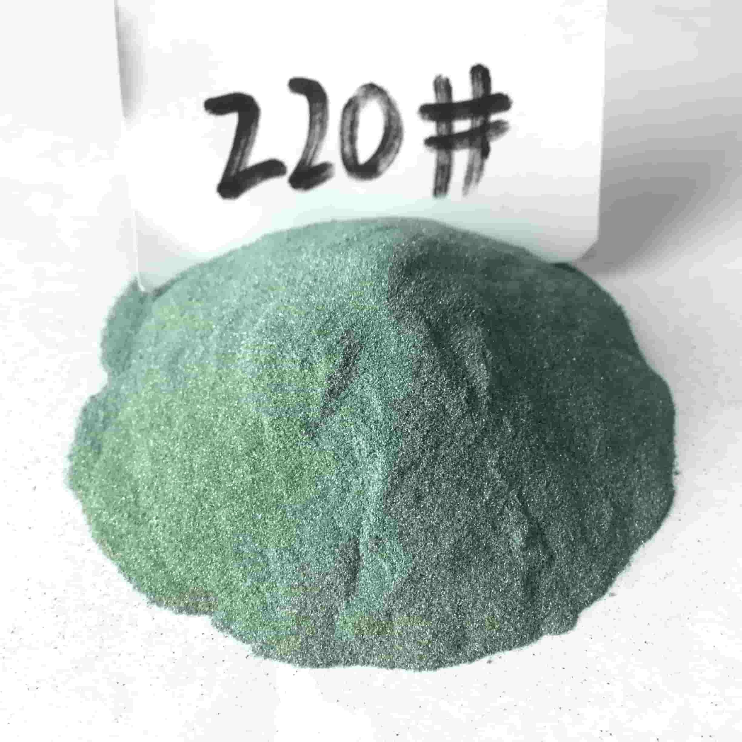 电厂工业修补胶黏剂用一级绿碳化硅240目粉防腐耐磨